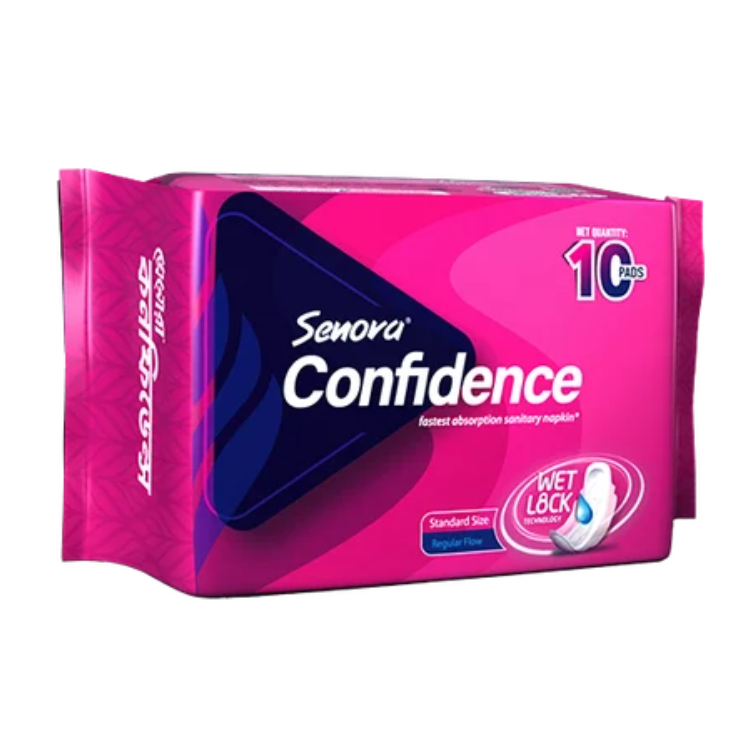 Senora Confidence Regular Flow 10's Pack